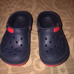Toddler crocs 8 EUC